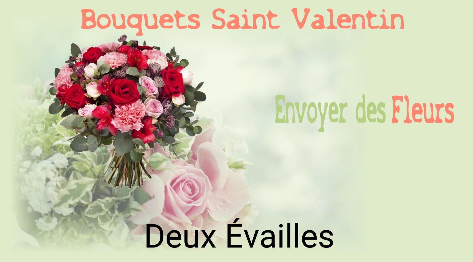 Roses de Saint-Valentin livrées à Deux-Évailles
